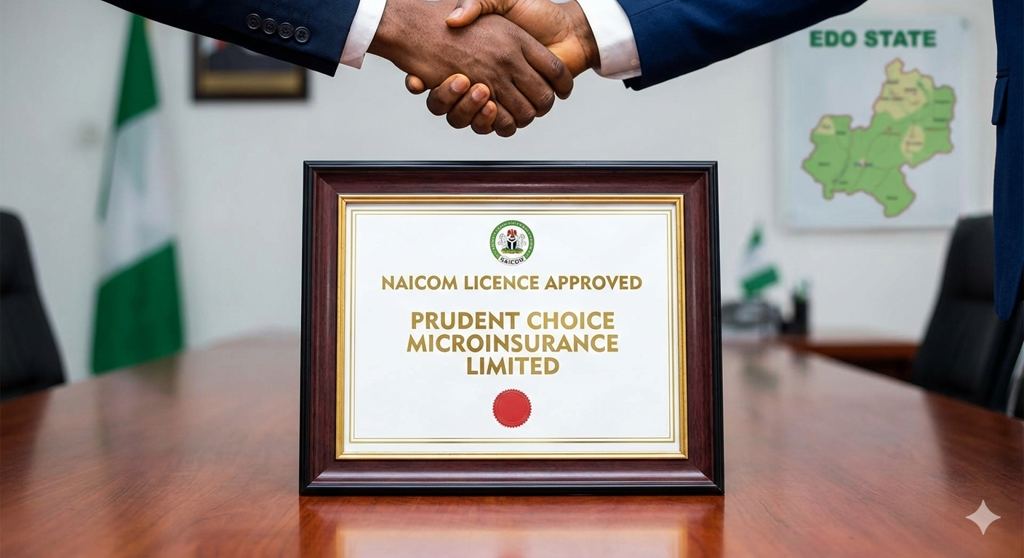 PRUDENT CHOICE SECURES NAICOM LICENCE AS A STATE MICROINSURANCE PROVIDER